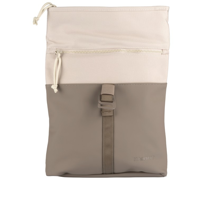 Rucksack Los Angeles Backham erweiterbar Taupe, Farbe: taupe/khaki, Marke: Blackbeat, EAN: 4066727004604, Abmessungen in cm: 25.5x32x7.5, Bild 8 von 8