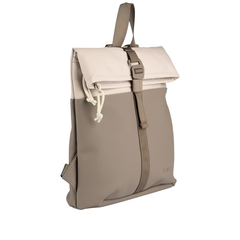 Rucksack Los Angeles Backham erweiterbar Taupe, Farbe: taupe/khaki, Marke: Blackbeat, EAN: 4066727004604, Abmessungen in cm: 25.5x32x7.5, Bild 2 von 8