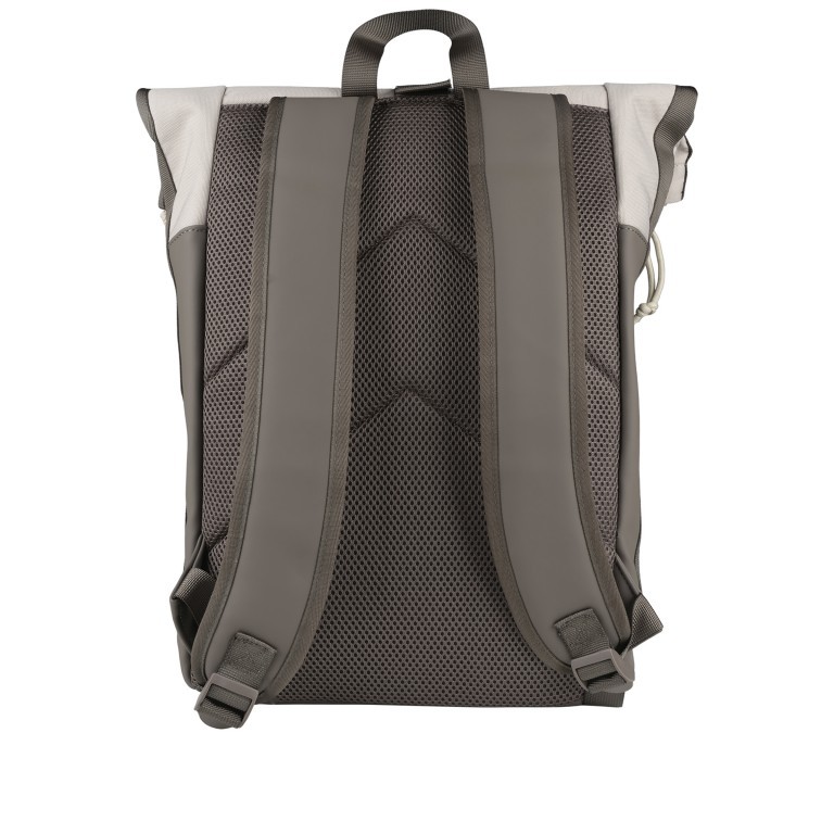 Rucksack Backham New York mit Laptopfach 14 Taupe, Farbe: taupe/khaki, Marke: Blackbeat, EAN: 4066727004659, Abmessungen in cm: 28x42x11.5, Bild 3 von 7