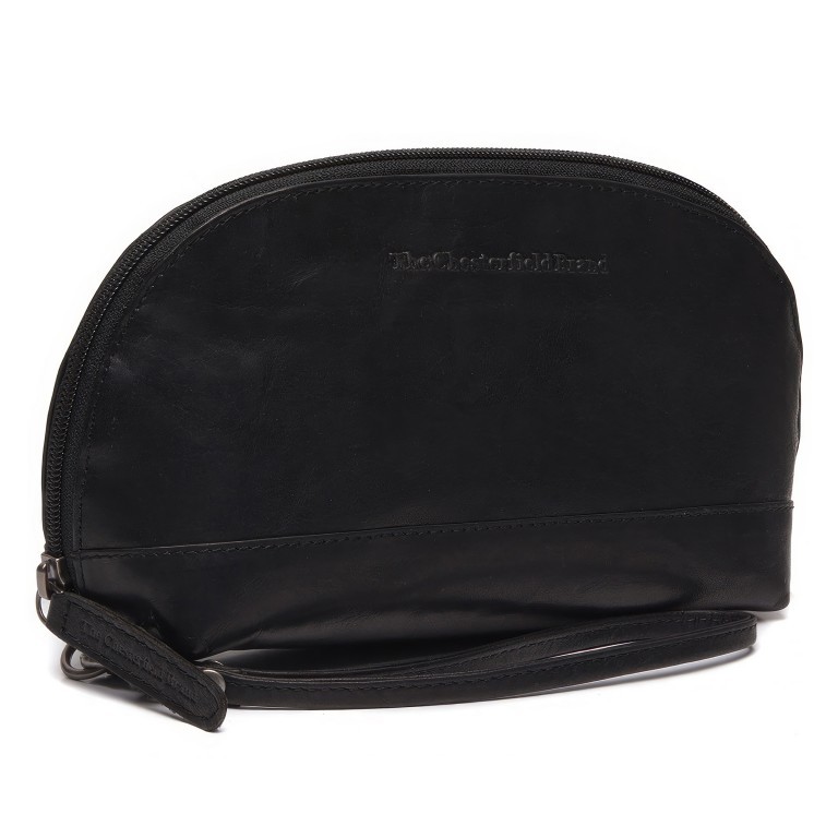 Kulturbeutel Torino Black, Farbe: schwarz, Marke: The Chesterfield Brand, EAN: 8719241090085, Abmessungen in cm: 20x13x8, Bild 1 von 6