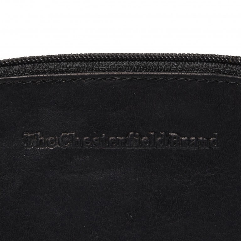 Kulturbeutel Torino Black, Farbe: schwarz, Marke: The Chesterfield Brand, EAN: 8719241090085, Abmessungen in cm: 20x13x8, Bild 6 von 6