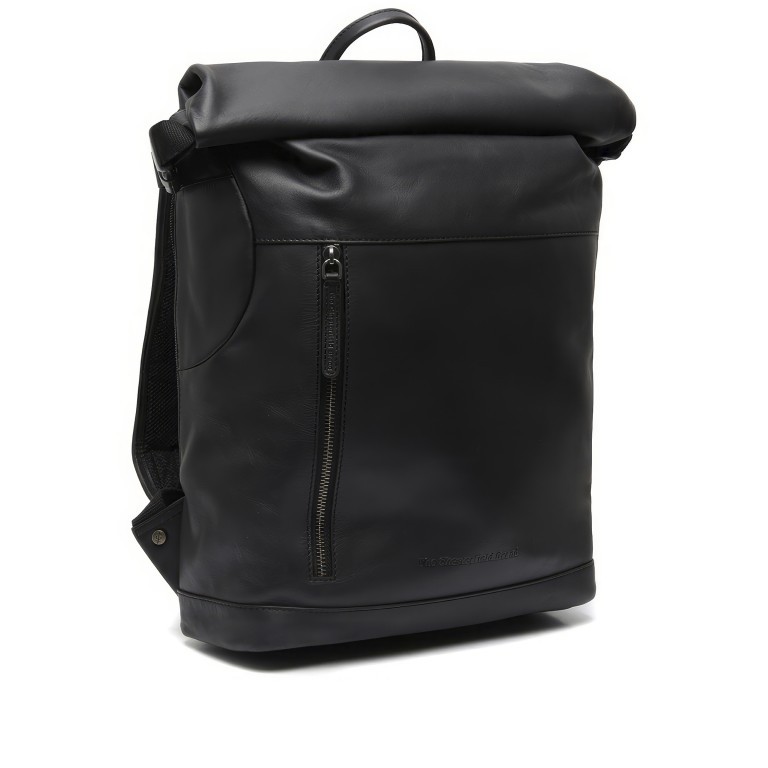 Rucksack Mazara mit Laptopfach 13 Zoll Schwarz, Farbe: schwarz, Marke: The Chesterfield Brand, EAN: 8719241101132, Abmessungen in cm: 28x39x11, Bild 1 von 6