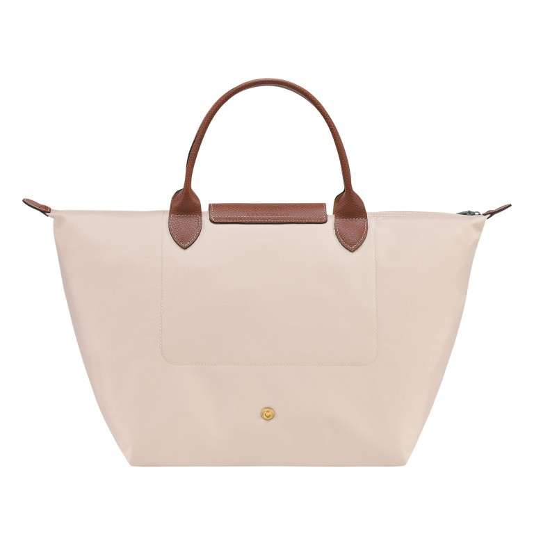 Handtasche Le Pliage Handtasche M Paper, Farbe: beige, Marke: Longchamp, EAN: 3597922260478, Abmessungen in cm: 30x28x20, Bild 3 von 5