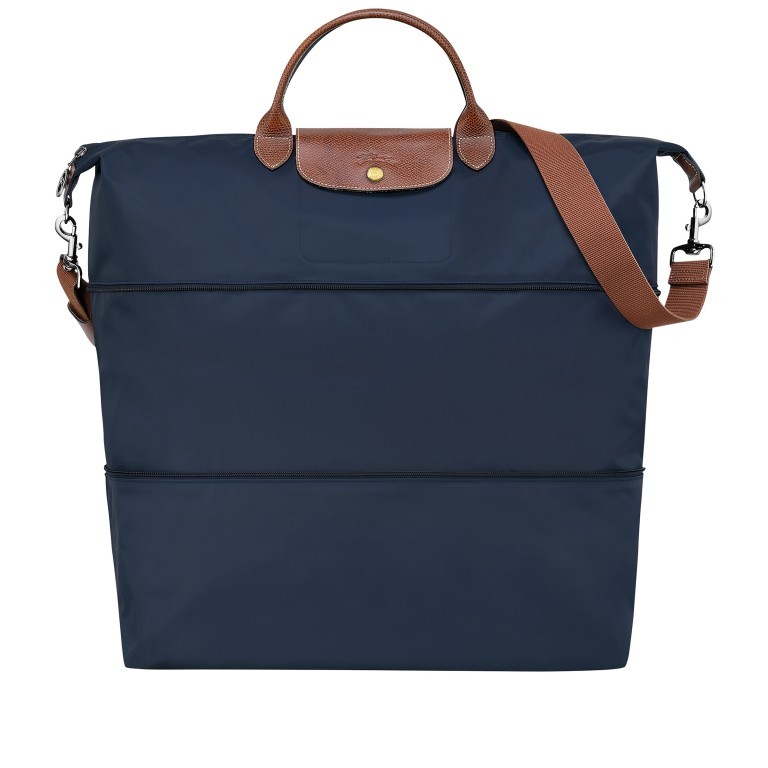 Reisetasche Le Pliage erweiterbar Marine, Farbe: blau/petrol, Marke: Longchamp, EAN: 3597922209606, Bild 1 von 5
