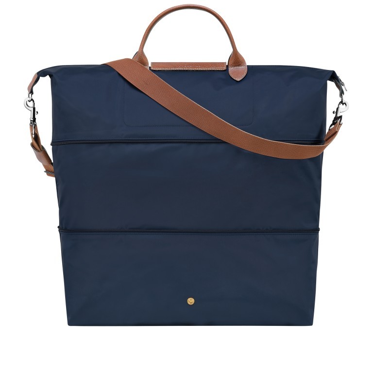Reisetasche Le Pliage erweiterbar Marine, Farbe: blau/petrol, Marke: Longchamp, EAN: 3597922209606, Bild 3 von 5