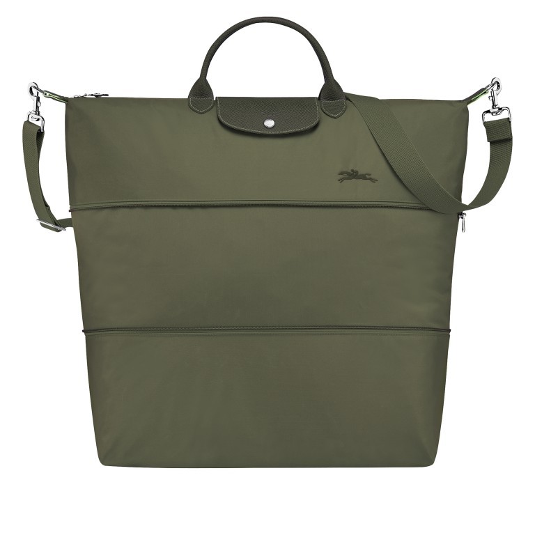 Reisetasche Le Pliage Green erweiterbar Forest, Farbe: grün/oliv, Marke: Longchamp, EAN: 3597922092246, Bild 1 von 6