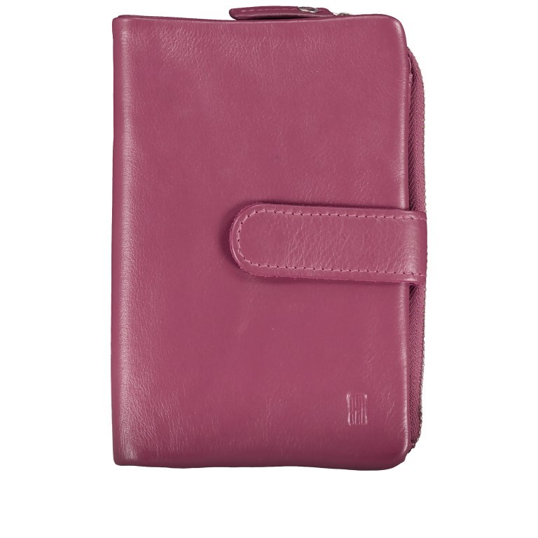 Geldbörse Nappa mit RFID-Schutz Pink, Farbe: rosa/pink, Marke: Hausfelder Manufaktur, EAN: 4065646016521, Abmessungen in cm: 10x14.5x2, Bild 1 von 5