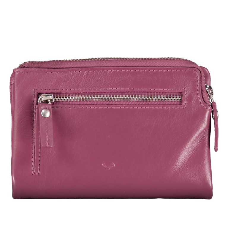 Geldbörse Nappa mit RFID-Schutz Pink, Farbe: rosa/pink, Marke: Hausfelder Manufaktur, EAN: 4065646016521, Abmessungen in cm: 10x14.5x2, Bild 3 von 5