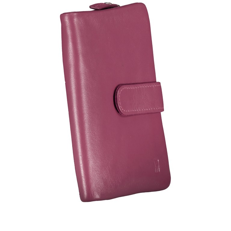 Geldbörse Nappa mit RFID-Schutz Pink, Farbe: rosa/pink, Marke: Hausfelder Manufaktur, EAN: 4065646016521, Abmessungen in cm: 10x14.5x2, Bild 2 von 5