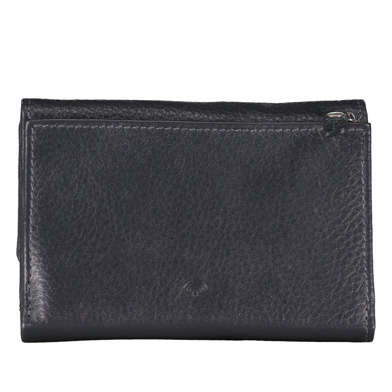 Geldbörse Dark Blue, Farbe: blau/petrol, Marke: Hausfelder Manufaktur, EAN: 4065646016569, Abmessungen in cm: 14.2x10x2.5, Bild 3 von 5