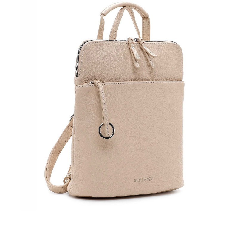 Rucksack Debby 13606 Sand, Farbe: beige, Marke: Suri Frey, EAN: 4056185179174, Abmessungen in cm: 28x33x12, Bild 2 von 7