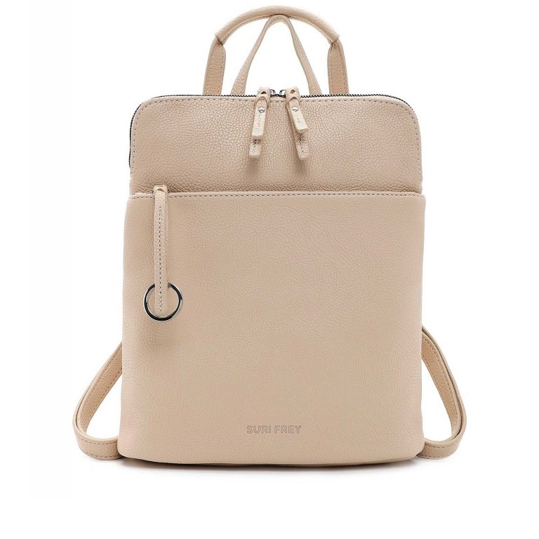 Rucksack Debby 13606 Sand, Farbe: beige, Marke: Suri Frey, EAN: 4056185179174, Abmessungen in cm: 28x33x12, Bild 1 von 7