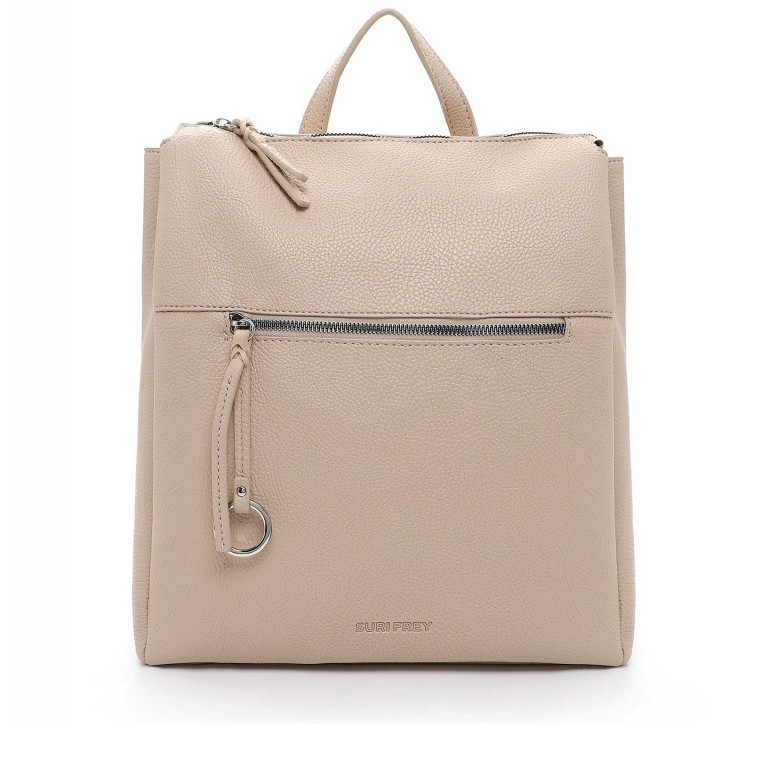 Rucksack Debby 14141 Sand, Farbe: beige, Marke: Suri Frey, EAN: 4056185196713, Abmessungen in cm: 30x37x12, Bild 1 von 7