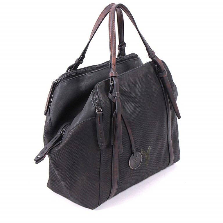 Shopper Kimmy 10583 Black, Farbe: schwarz, Marke: Suri Frey, Abmessungen in cm: 33x29x14, Bild 2 von 6