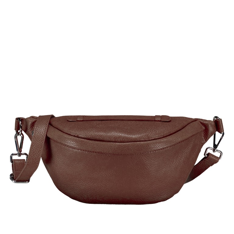 Gürteltasche Silberbeschlag Hellbraun, Farbe: braun, Marke: Hausfelder Manufaktur, EAN: 4065646018198, Abmessungen in cm: 36x16.5x10, Bild 1 von 7