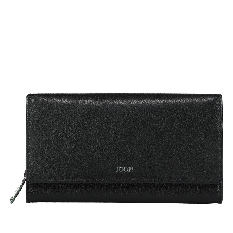 Geldbörse Lantea Europa LH11F Black, Farbe: schwarz, Marke: Joop!, EAN: 4053533973569, Abmessungen in cm: 18x10x3, Bild 1 von 4