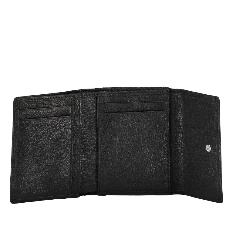 Geldbörse Lantea Simona SH4F Black, Farbe: schwarz, Marke: Joop!, EAN: 4048835176152, Abmessungen in cm: 11x9.3x3, Bild 4 von 5