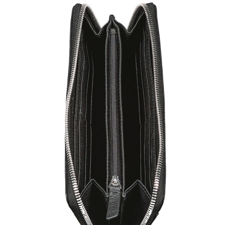 Geldbörse Lantea Yura LH10Z Black, Farbe: schwarz, Marke: Joop!, EAN: 4053533973521, Abmessungen in cm: 19x10.5x2, Bild 5 von 5