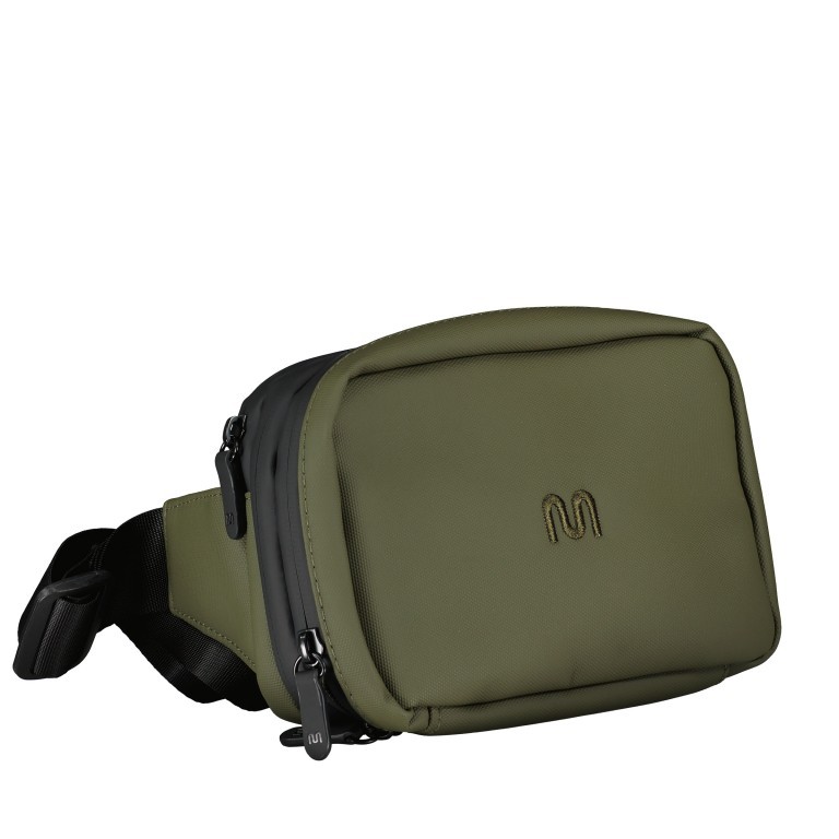Gürteltasche Hip Bag Pro erweiterbar Grün, Farbe: grün/oliv, Marke: Onemate, EAN: 8721008057002, Abmessungen in cm: 20x13x7, Bild 2 von 10