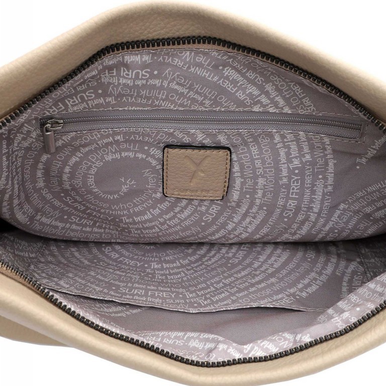 Beuteltasche Laury 14254 Sand, Farbe: beige, Marke: Suri Frey, EAN: 4056185198557, Abmessungen in cm: 32x28x12, Bild 4 von 5