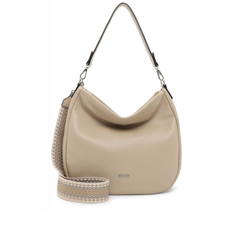 Beuteltasche Laury 14254 Sand, Farbe: beige, Marke: Suri Frey, EAN: 4056185198557, Abmessungen in cm: 32x28x12, Bild 1 von 5