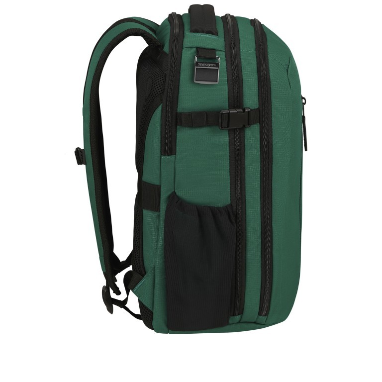 Rucksack Roader Backpack M mit Laptopfach 15.6 Zoll Jungle Green, Farbe: grün/oliv, Marke: Samsonite, EAN: 5400520222138, Abmessungen in cm: 33x44x23, Bild 4 von 9