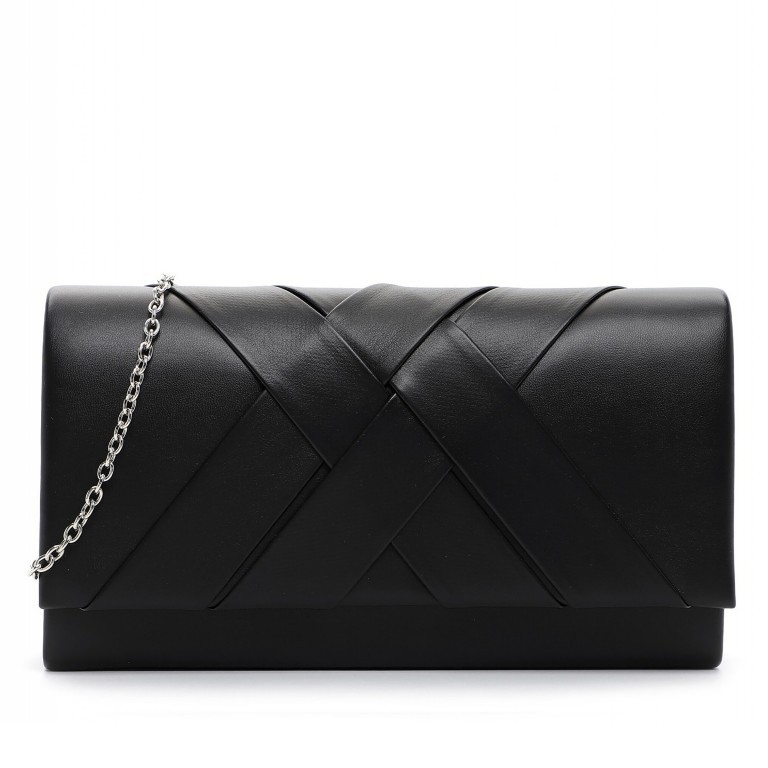 Umhängetasche / Clutch Amalia Black, Farbe: schwarz, Marke: Tamaris, EAN: 4063512105263, Abmessungen in cm: 23.5x14x6, Bild 1 von 5