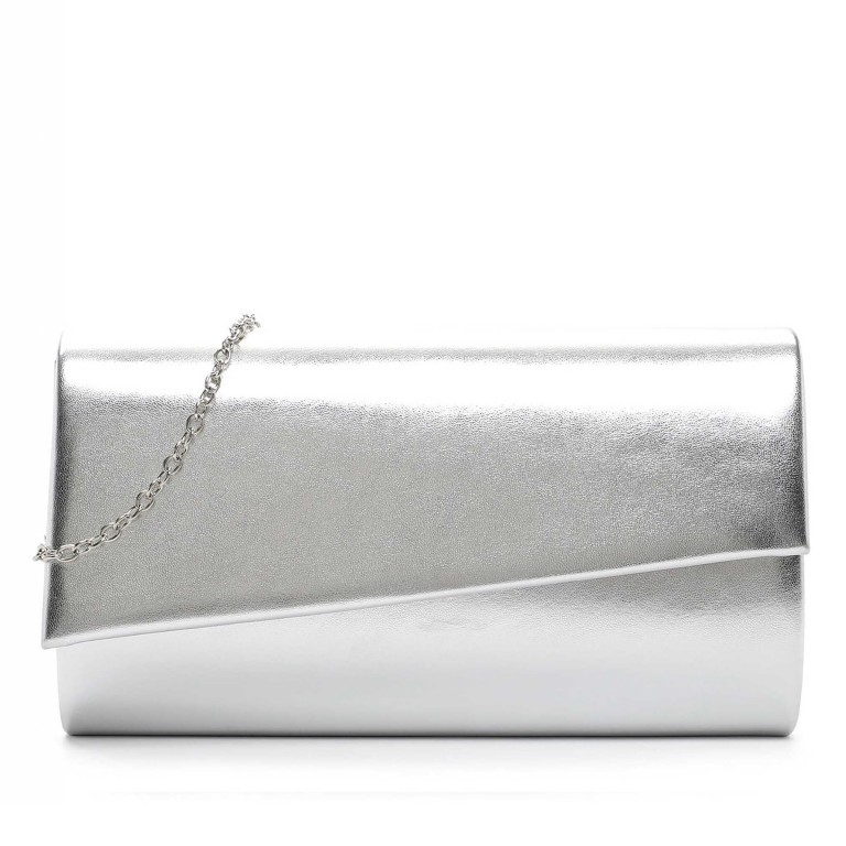 Umhängetasche / Clutch Amalia Silver, Farbe: metallic, Marke: Tamaris, EAN: 4063512106260, Abmessungen in cm: 25x14.5x5.5, Bild 1 von 5