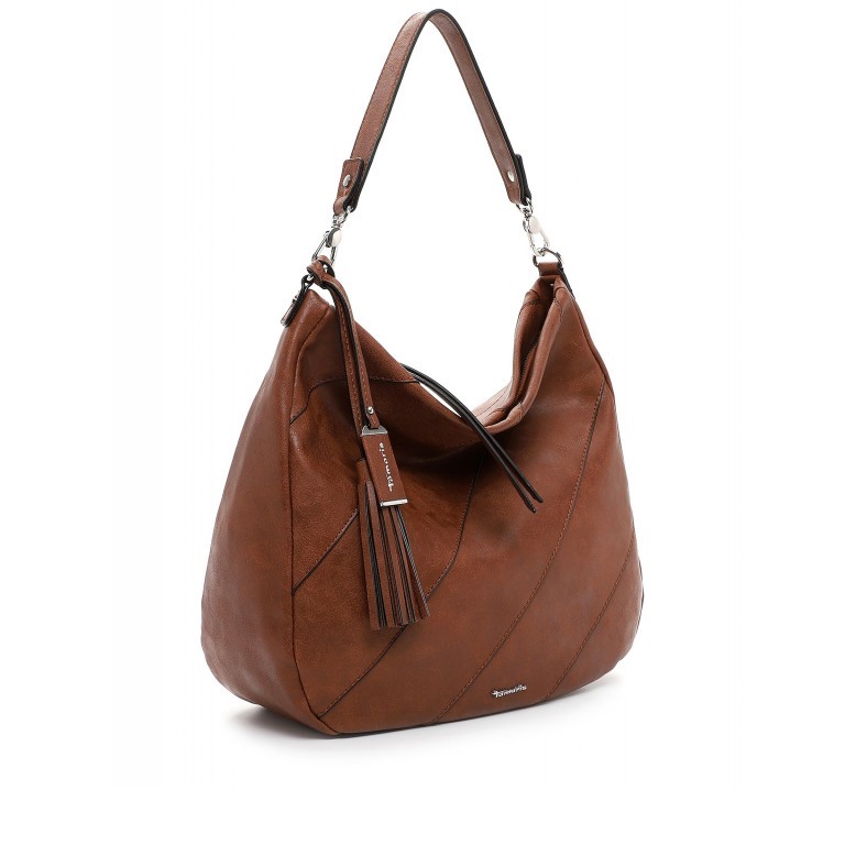Beuteltasche Anabell Cognac, Farbe: cognac, Marke: Tamaris, EAN: 4063512110526, Abmessungen in cm: 33x33x12, Bild 2 von 5