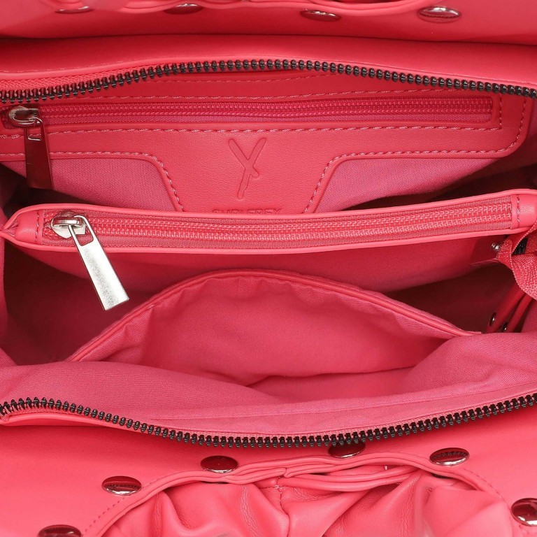Handtasche NFT Web 3.0 Cityshopper mit austauschbaren Griffpaaren Pink White, Farbe: rosa/pink, Marke: Suri Frey, EAN: 4056185200243, Abmessungen in cm: 31x27x13, Bild 5 von 6