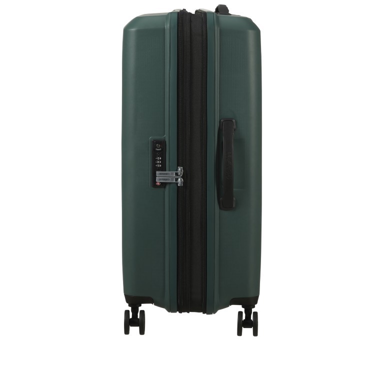 Koffer Aerostep Spinner 67 Expandable Dark Forest, Farbe: grün/oliv, Marke: American Tourister, EAN: 5400520249401, Abmessungen in cm: 46x67x26, Bild 4 von 14