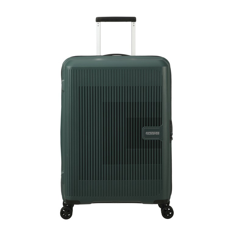Koffer Aerostep Spinner 67 Expandable Dark Forest, Farbe: grün/oliv, Marke: American Tourister, EAN: 5400520249401, Abmessungen in cm: 46x67x26, Bild 1 von 14
