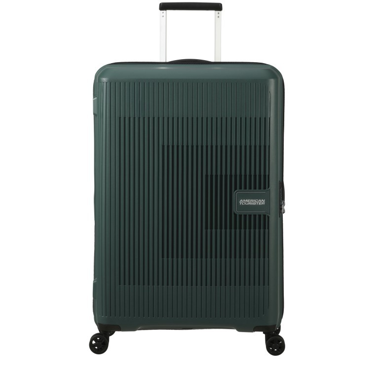 Koffer Aerostep Spinner 77 Expandable Dark Forest, Farbe: grün/oliv, Marke: American Tourister, EAN: 5400520250124, Abmessungen in cm: 50x77x29, Bild 1 von 14