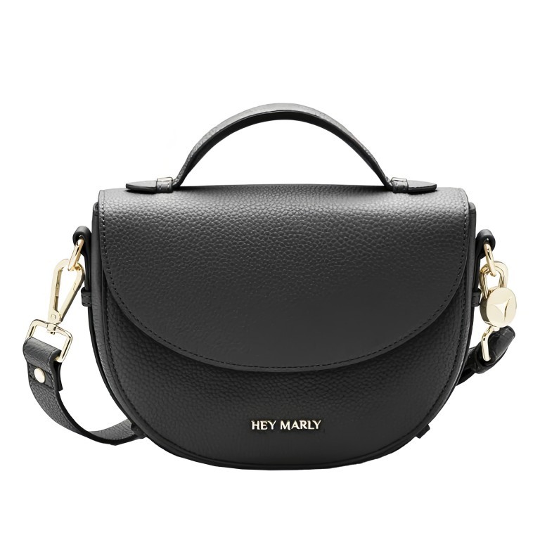 Umhängetasche / Gürteltasche Soul Sister Black, Farbe: schwarz, Marke: Hey Marly, EAN: 4260597613625, Abmessungen in cm: 22x14.5x7, Bild 1 von 7