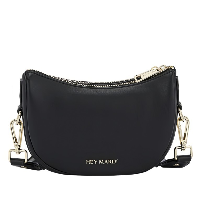 Umhängetasche Sporty Sister Black, Farbe: schwarz, Marke: Hey Marly, EAN: 4262391060162, Abmessungen in cm: 20x12x6, Bild 1 von 1