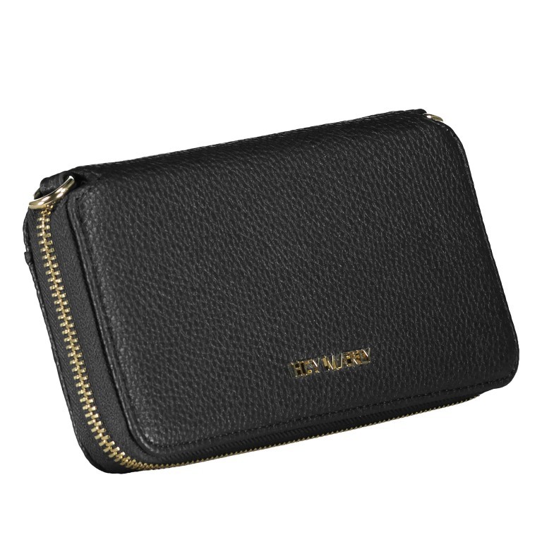 Umhängetasche / Clutch / Portemonnaie Classy Chain Black, Farbe: schwarz, Marke: Hey Marly, EAN: 4260597617609, Abmessungen in cm: 20x10x3, Bild 2 von 7