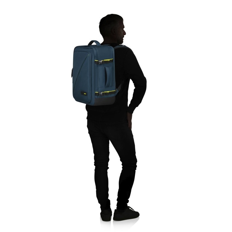 Rucksack Take2Cabin Casual Backpack M mit Laptopfach 15.6 Zoll Harbor Blue, Farbe: blau/petrol, Marke: American Tourister, EAN: 5400520240736, Abmessungen in cm: 20x45x36, Bild 6 von 15