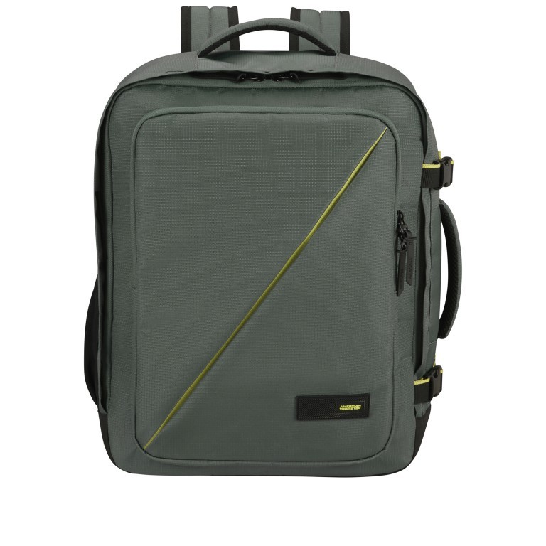 Rucksack Take2Cabin Casual Backpack M mit Laptopfach 15.6 Zoll Dark Forest, Farbe: grün/oliv, Marke: American Tourister, EAN: 5400520240750, Abmessungen in cm: 20x45x36, Bild 1 von 15