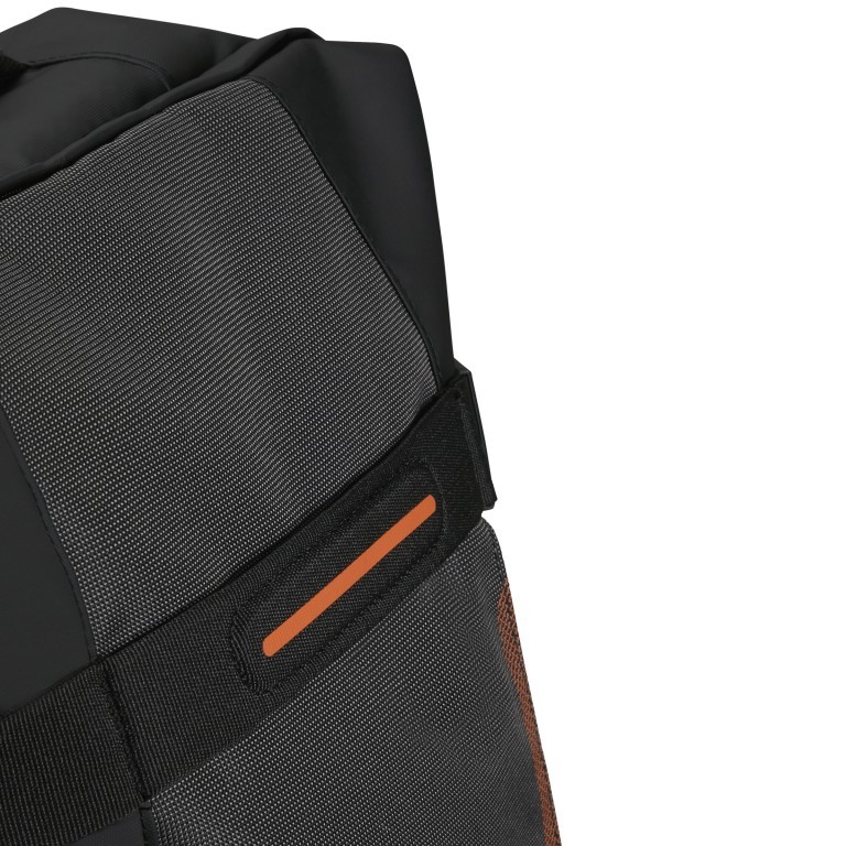 Reisetasche Urban Track L Limited mit Rollen Black Orange, Farbe: schwarz, Marke: American Tourister, EAN: 5400520227690, Abmessungen in cm: 44x78.5x43, Bild 7 von 12