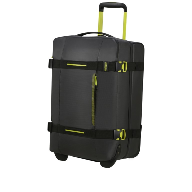 Reisetasche Urban Track S Coated mit Rollen Black Lime, Farbe: gelb, Marke: American Tourister, EAN: 5400520256027, Abmessungen in cm: 35x55x20, Bild 2 von 13