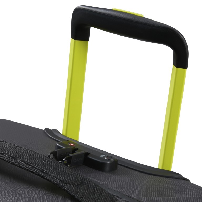 Reisetasche Urban Track S Coated mit Rollen Black Lime, Farbe: gelb, Marke: American Tourister, EAN: 5400520256027, Abmessungen in cm: 35x55x20, Bild 12 von 13