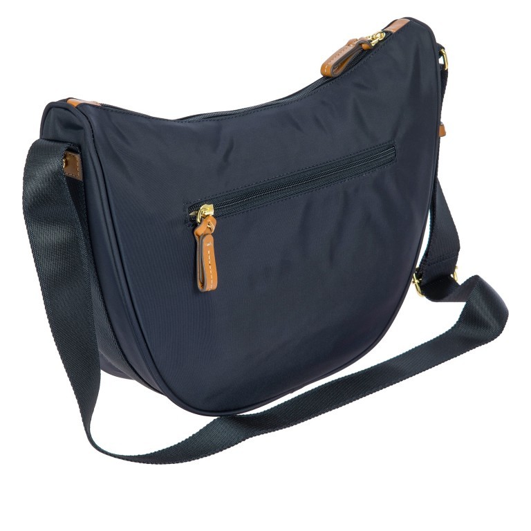 Beuteltasche X-BAG & X-Travel Moonbag Oceano, Farbe: blau/petrol, Marke: Brics, EAN: 8016623140841, Abmessungen in cm: 33x26x9.5, Bild 4 von 7