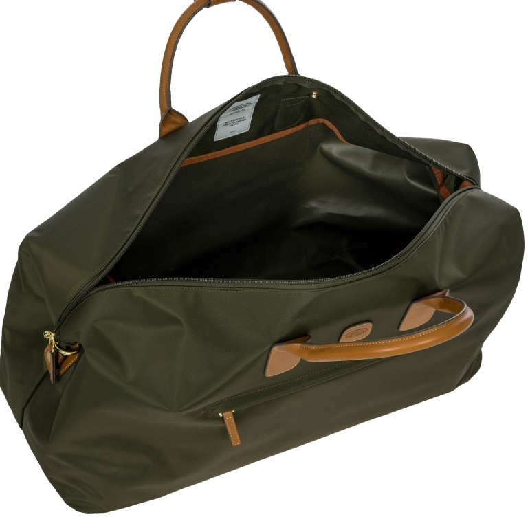 Reisetasche X-BAG & X-Travel 2 in 1 Oliva, Farbe: grün/oliv, Marke: Brics, EAN: 8016623887562, Abmessungen in cm: 55x32x20, Bild 6 von 7