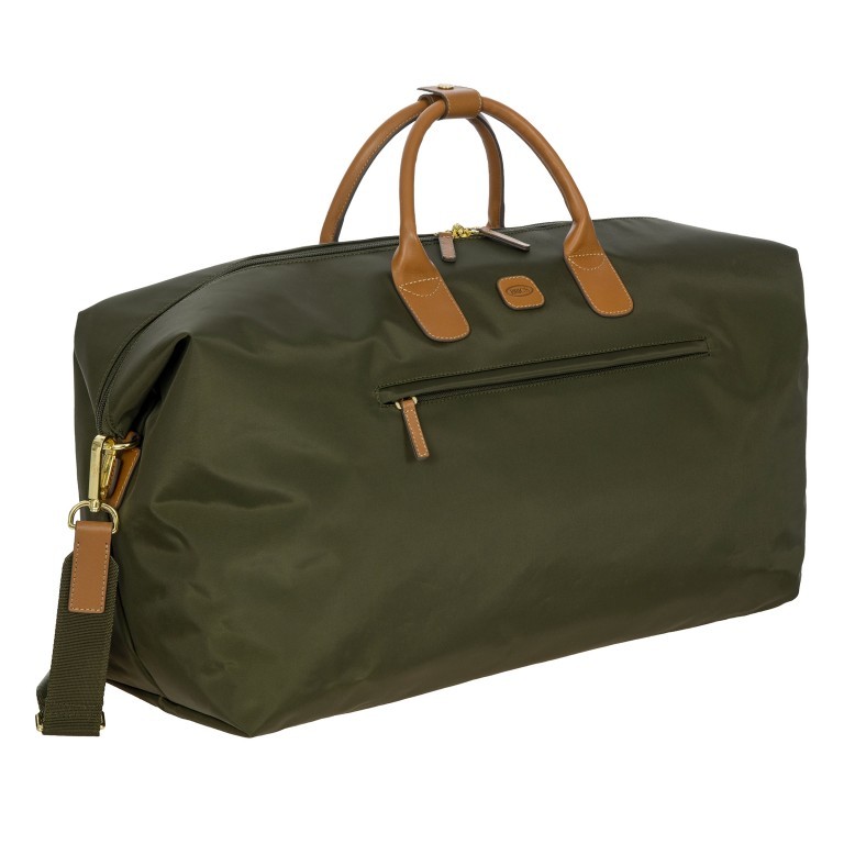 Reisetasche X-BAG & X-Travel 2 in 1 Oliva, Farbe: grün/oliv, Marke: Brics, EAN: 8016623887562, Abmessungen in cm: 55x32x20, Bild 3 von 7
