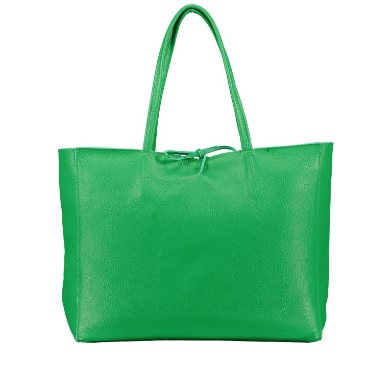 Shopper Dollaro Grasgrün, Farbe: grün/oliv, Marke: Hausfelder Manufaktur, EAN: 4065646019249, Abmessungen in cm: 38x31.5x12, Bild 1 von 5