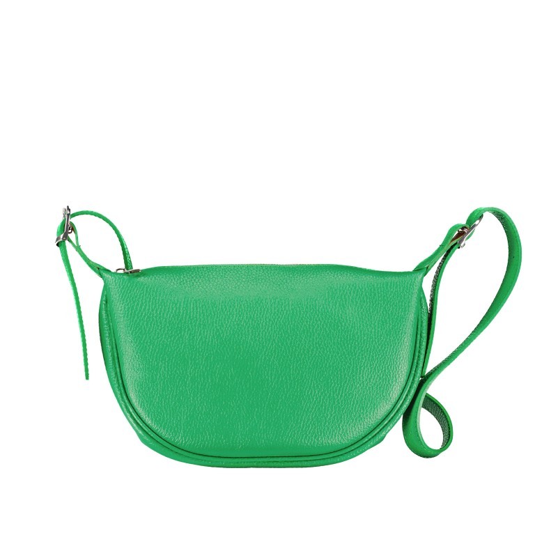 Beuteltasche Moonbag Grasgrün, Farbe: grün/oliv, Marke: Hausfelder Manufaktur, EAN: 4065646019300, Abmessungen in cm: 29x18x5.5, Bild 1 von 6