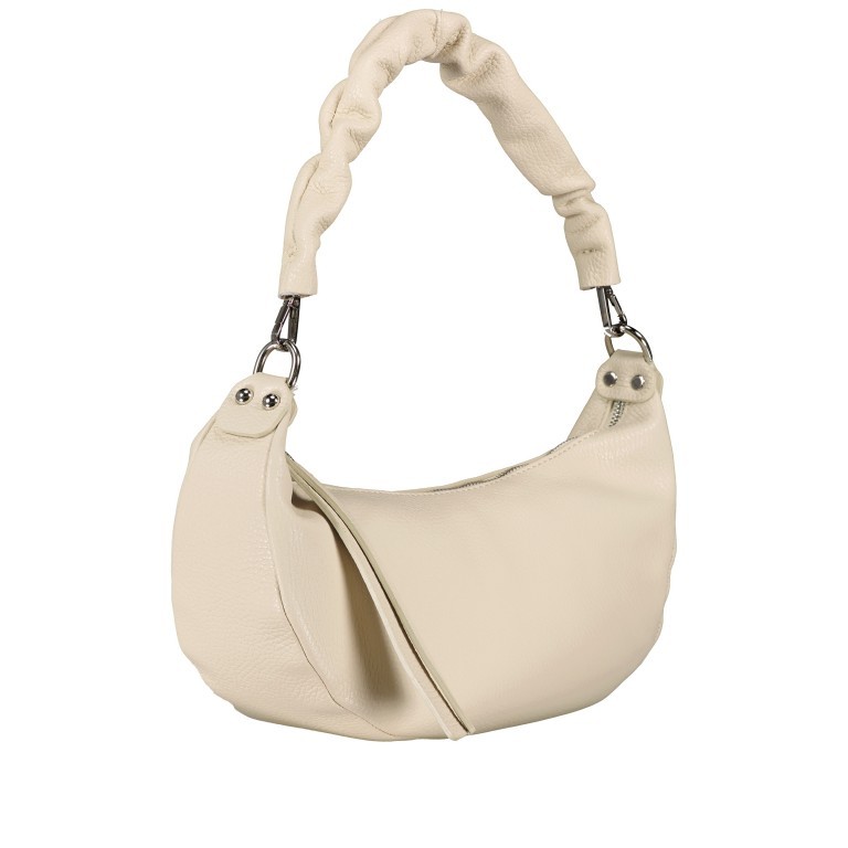 Beuteltasche Moonbag Beige, Farbe: beige, Marke: Hausfelder Manufaktur, EAN: 4065646019331, Abmessungen in cm: 31x18x10.5, Bild 2 von 8