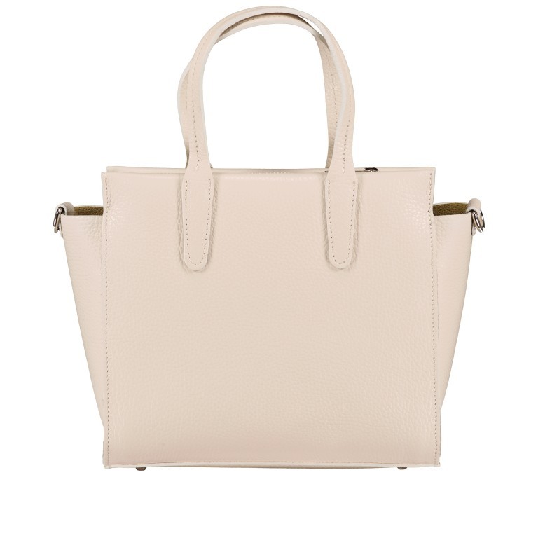 Handtasche Beige, Farbe: beige, Marke: Hausfelder Manufaktur, EAN: 4065646019379, Abmessungen in cm: 23x20.5x13, Bild 3 von 7