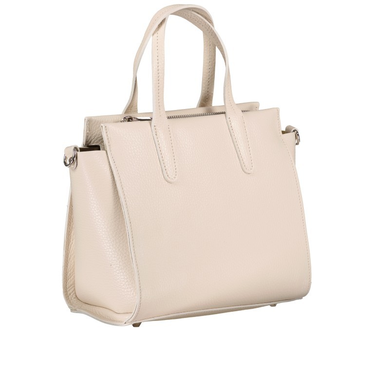 Handtasche Beige, Farbe: beige, Marke: Hausfelder Manufaktur, EAN: 4065646019379, Abmessungen in cm: 23x20.5x13, Bild 2 von 7