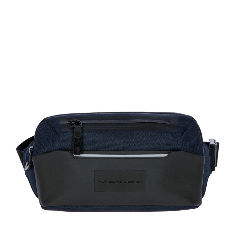 Gürteltasche Urban Eco Belt Bag Dark Blue, Farbe: blau/petrol, Marke: Porsche Design, EAN: 4056487017624, Abmessungen in cm: 14x22x5, Bild 1 von 11